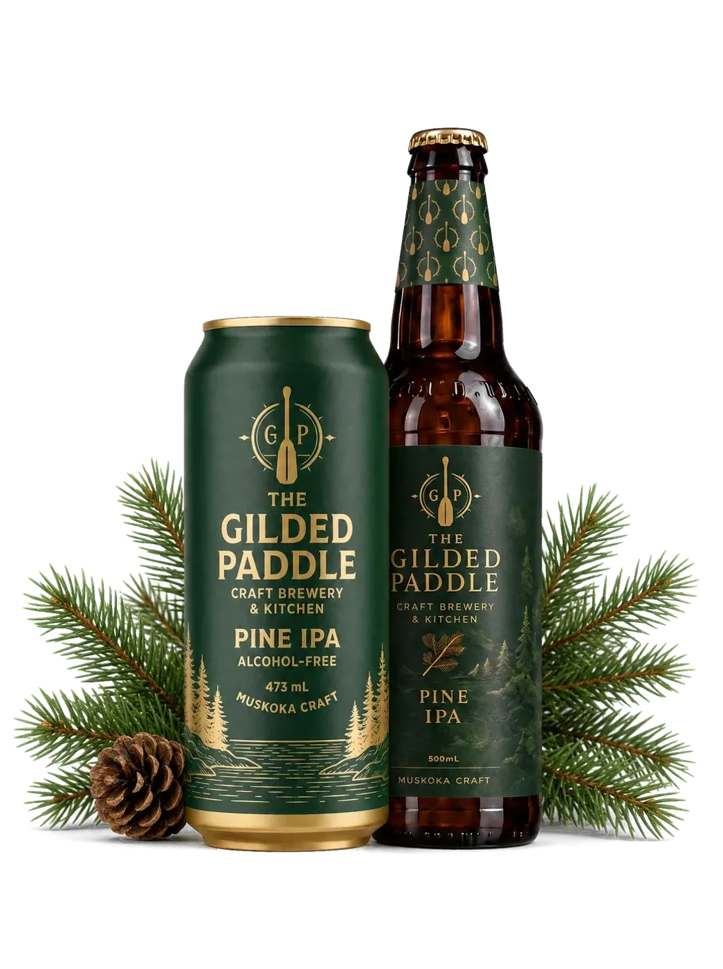 Pine IPA — ipa — can and bottle
